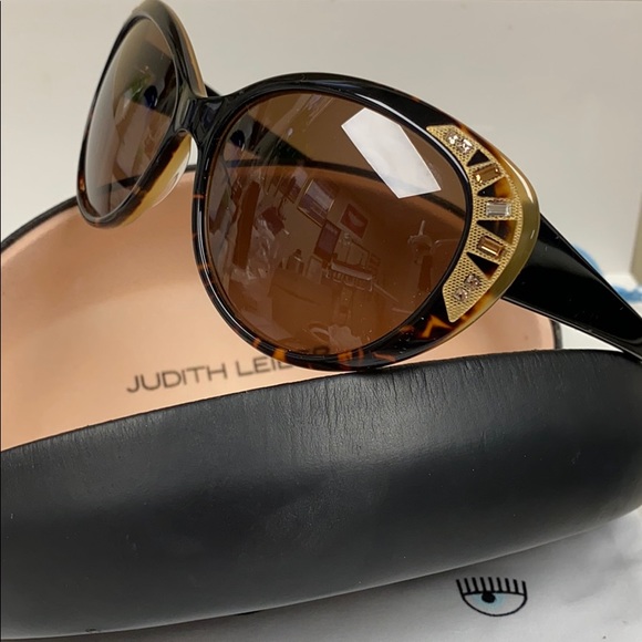 Judith Lieber Gorgeous CrystalEncrusted Sunglasses - Picture 1 of 8